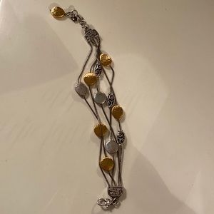 Brighton gold and silver bracelet